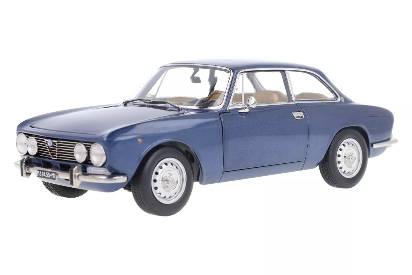 Alfa Romeo 2000 GTV 1973 Blue Pervinca Metallizzato - Norev - Scala 1/18