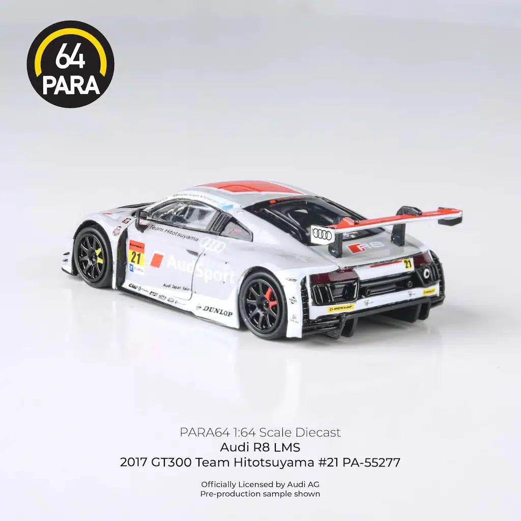 Audi R8 LMS 2017 GT300 Team Hitotsuyama #21 - Para64 - Scala 1/64