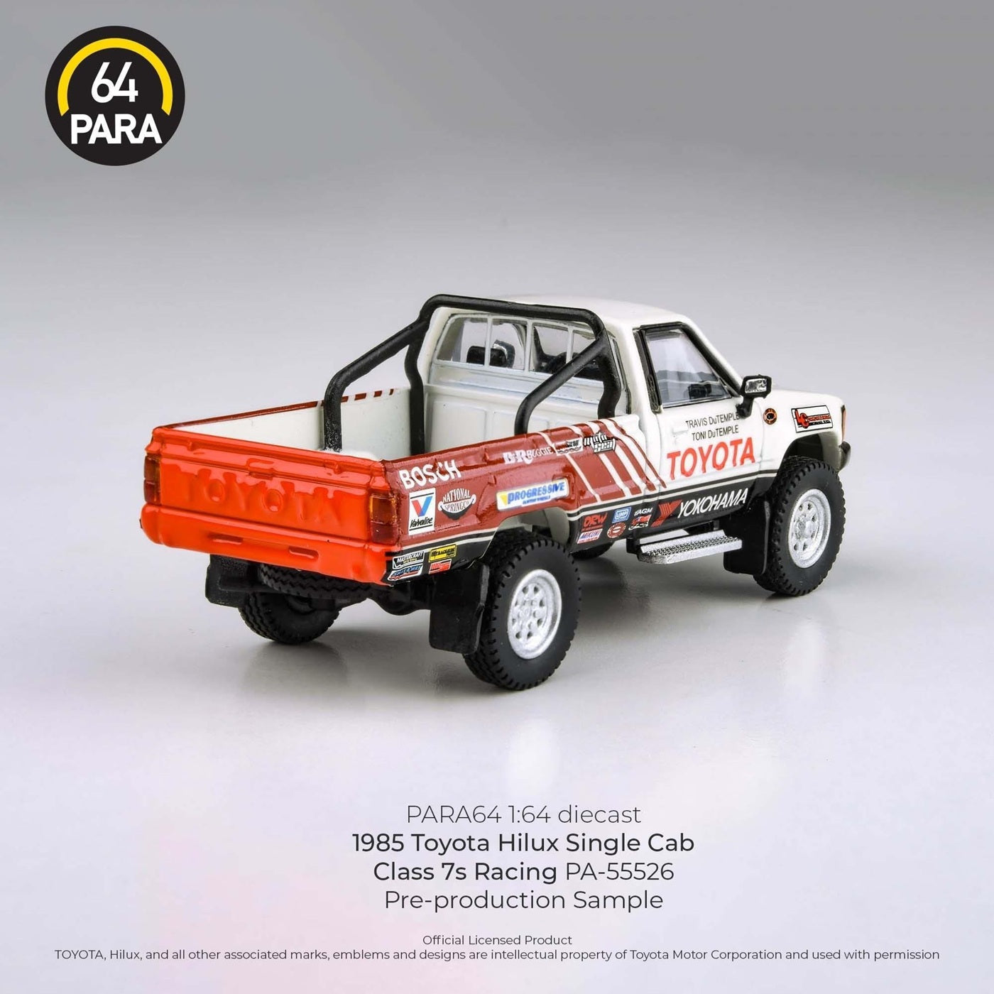 1985 Toyota Hilux Single Cab Class 7S LHD - Para64 - Scala 1/64