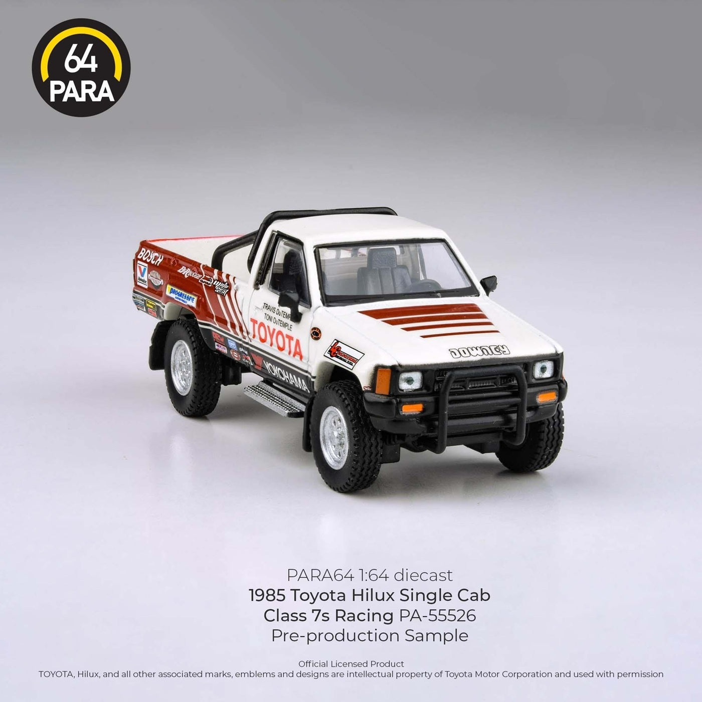 1985 Toyota Hilux Single Cab Class 7S LHD - Para64 - Scala 1/64