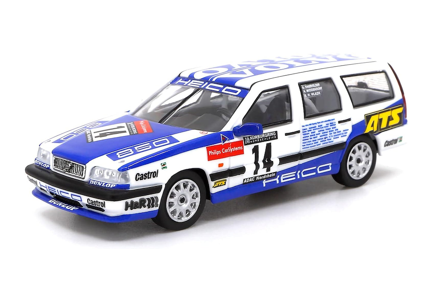 Volvo 850 24h Nurburgring 1996 Heico Motorsport #12  - Pop Race - Scala 1/64 PR64-850-96N2412