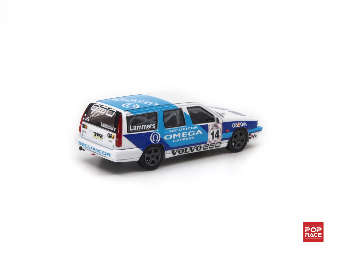 Volvo 850 T5-R Estate BTCC 1994 #14 - Pop Race - Scala 1/64 PR64-850-BTCC14