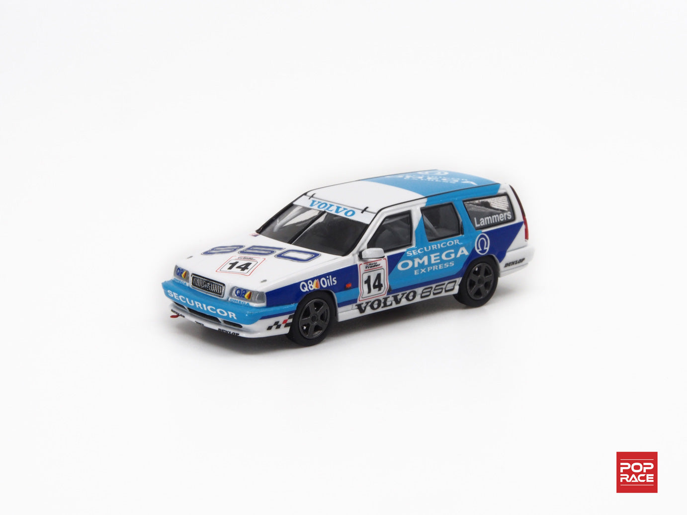 Volvo 850 T5-R Estate BTCC 1994 #14 - Pop Race - Scala 1/64 PR64-850-BTCC14