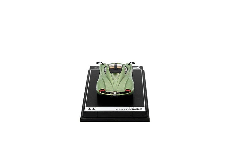 Pagani Huayra Codalunga (Verde Venezia) - PosterCars - Scala 1/64 H22