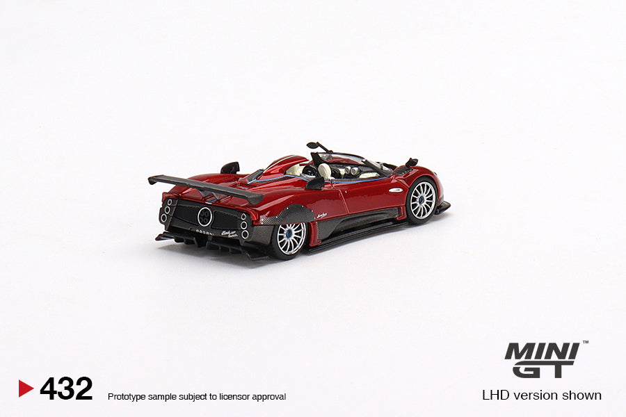 Pagani Zonda HP Barchetta Rosso Dubai - Mini GT - Scala 1/64 MGT00432 MiJo Exclusives