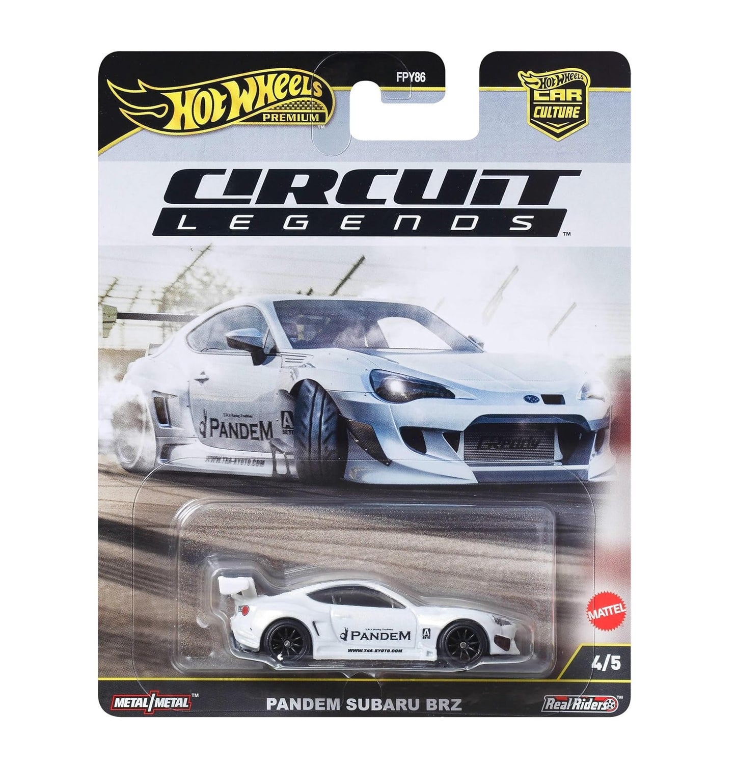 Pandem Subaru BRZ Circuit Legends - Hot Wheels Premium - Scala 1/64