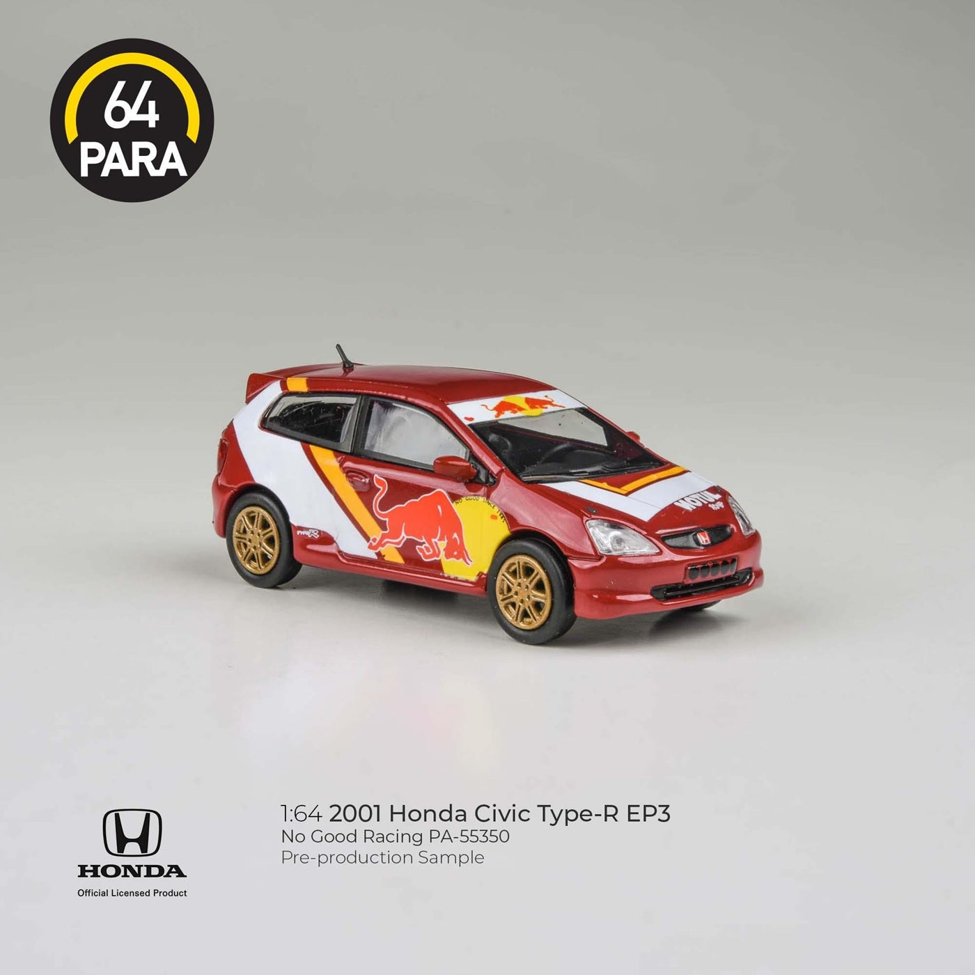 2001 Honda Civic Type R EP3 No Good Racing - Para64 - Scala 1/64