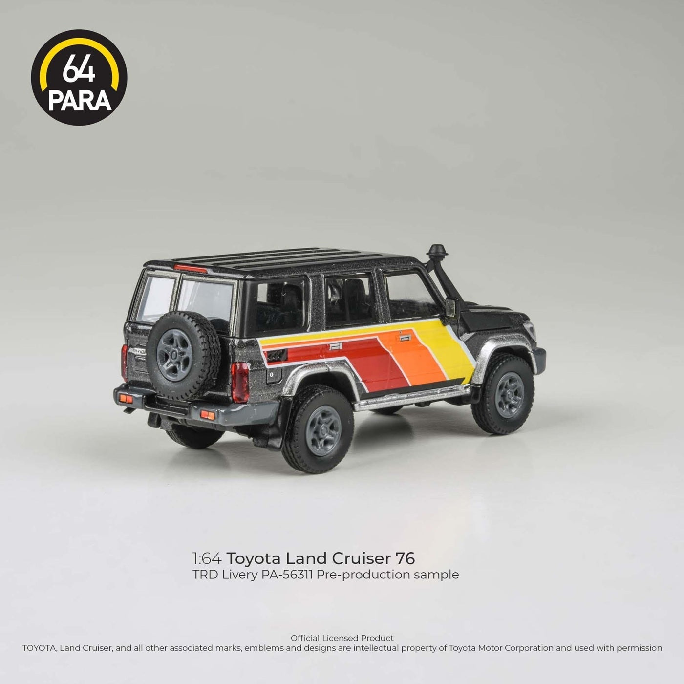 2014 Toyota Land Cruiser TRD Livery LHD - Para64 - Scala 1/64