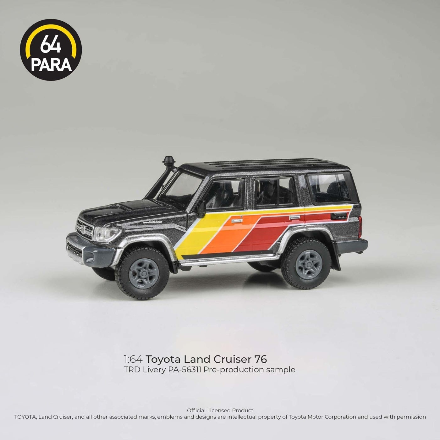 2014 Toyota Land Cruiser TRD Livery LHD - Para64 - Scala 1/64