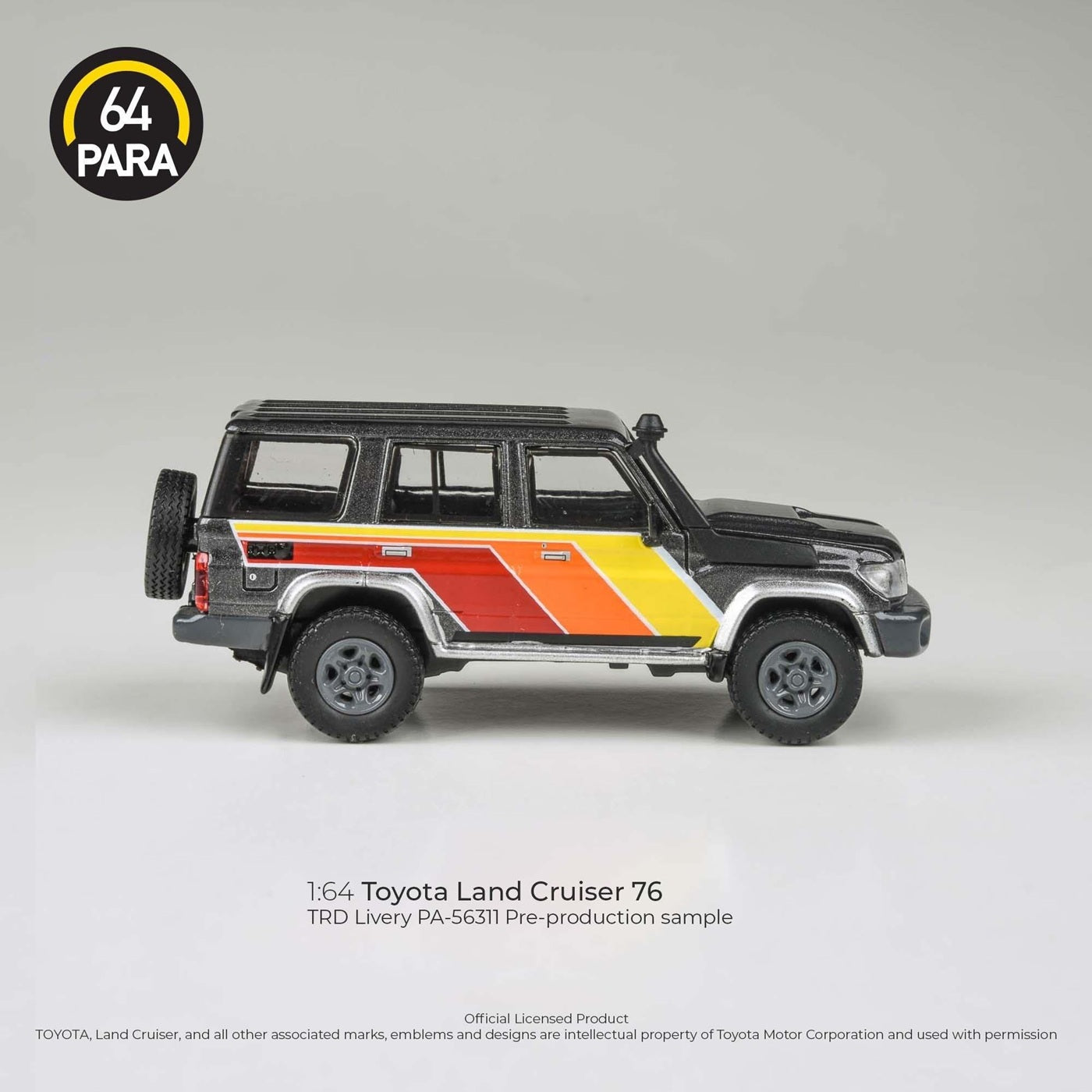 2014 Toyota Land Cruiser TRD Livery LHD - Para64 - Scala 1/64