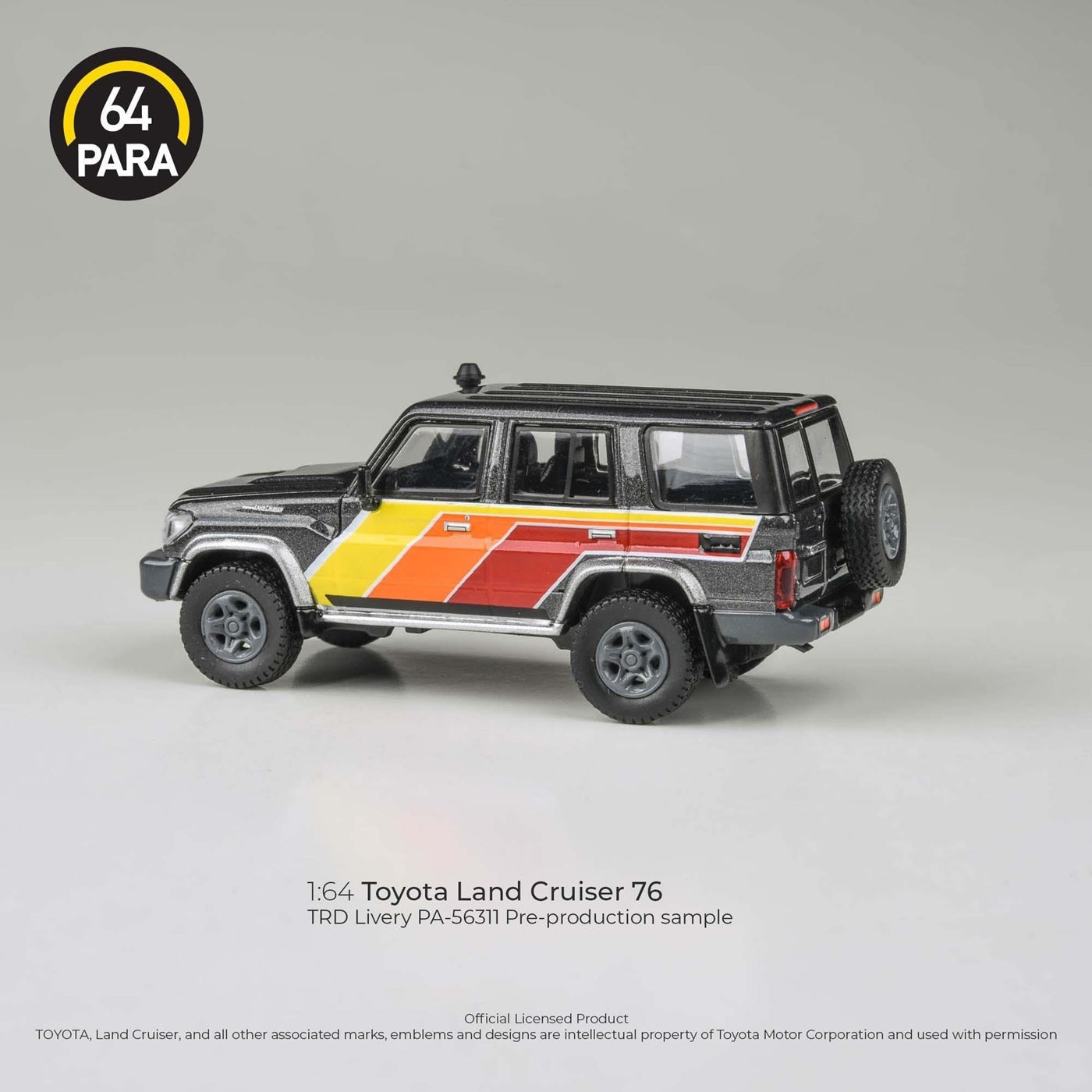 2014 Toyota Land Cruiser TRD Livery LHD - Para64 - Scala 1/64