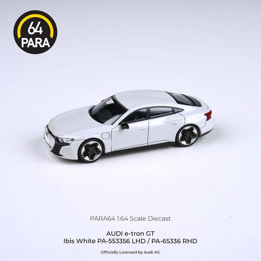 2021 Audi RS E-Tron GT Ibis White LHD - Para64 - Scala 1/64
