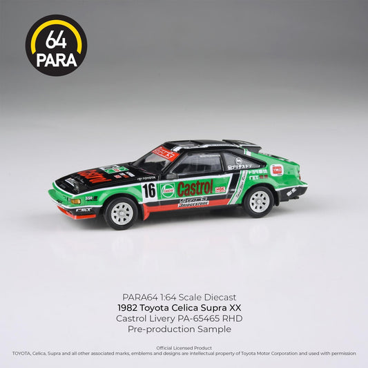 1984 Toyota Celica Supra XX Castrol Livery - Para64 - Scala 1/64