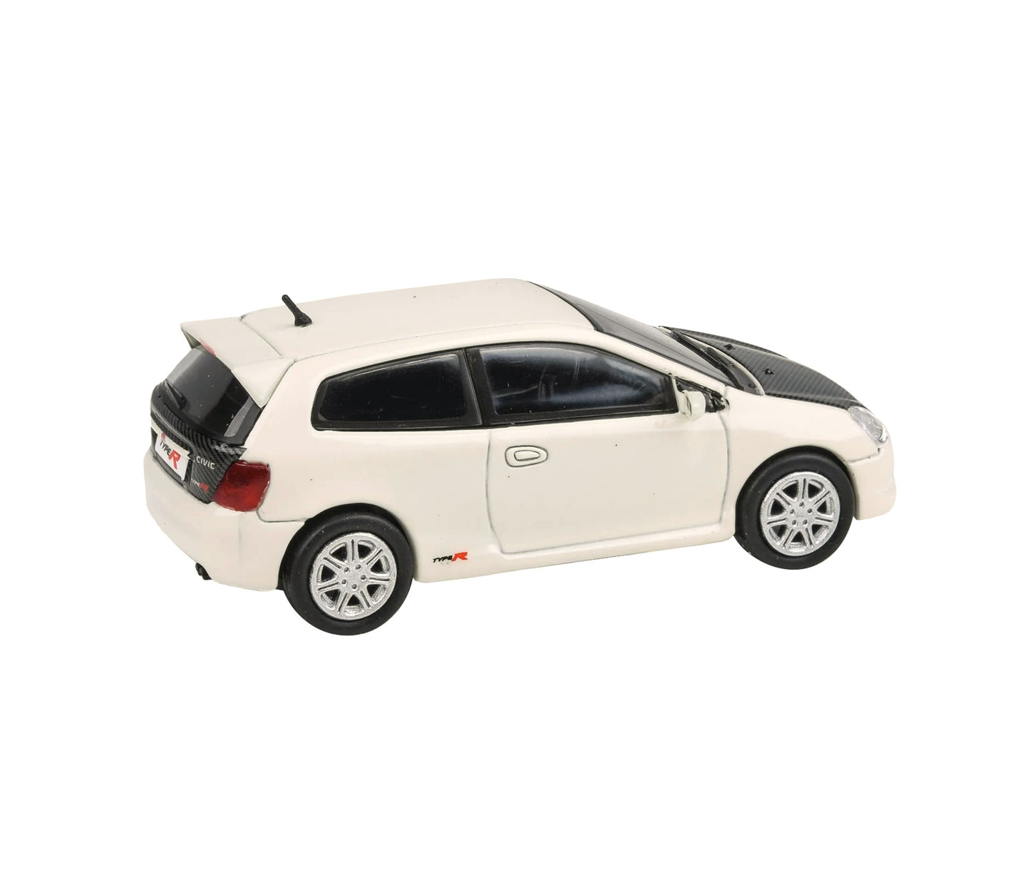 2001 Honda Civic Type-R EP3 White / Carbon Parts LHD - Para64 - Scala 1/64