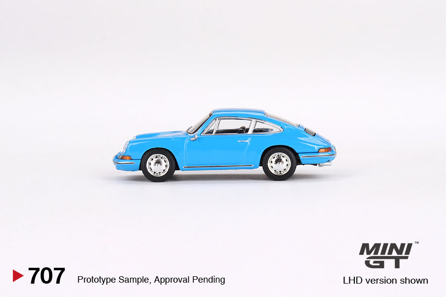 Porsche 901 1963 Quickblau LHD - Mini GT - Scala 1/64 MGT00707