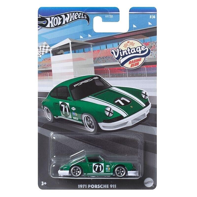 Porsche 911 Vintage Series Verde - Hot Wheels - Escala 1/64 Aprox