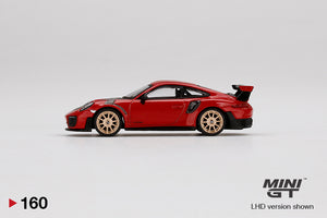 Porsche 911 (991) GT2 RS Guards Red LHD - Mini GT - Scala 1/64