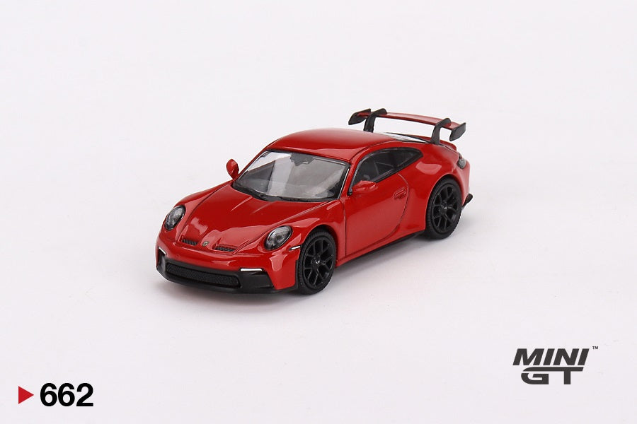 Porsche 911 (992) GT3 Guardias Rojo - Mini GT - Escala 1/64