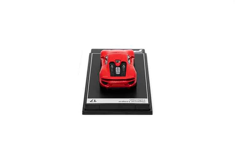 Porsche 918 Spyder Guards Red - PosterCars - Scala 1/64 H17