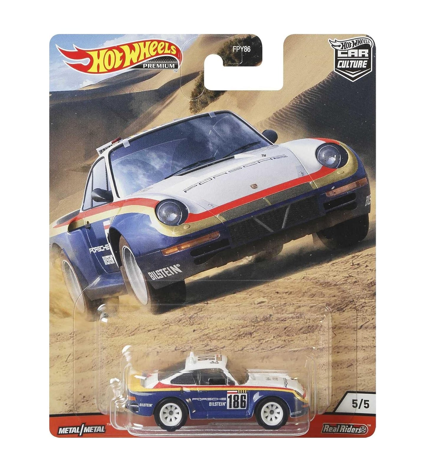 Porsche 959 (1986) - Series Wild Terrain - Hot Wheels Premium - Scala 1/64