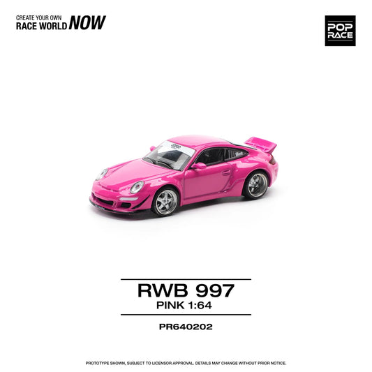 Porsche 992 RWB Pink - Pop Race - Scala 1/64 PR64-202