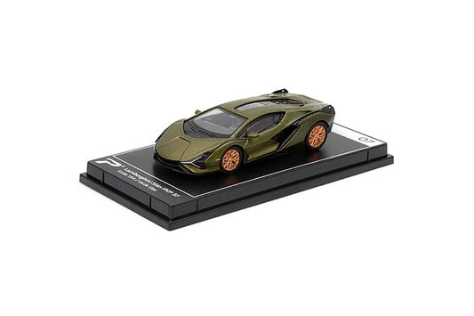 Lamborghini Sián FKP 37 (Verde Gea) - PosterCars - Scala 1/64 H07