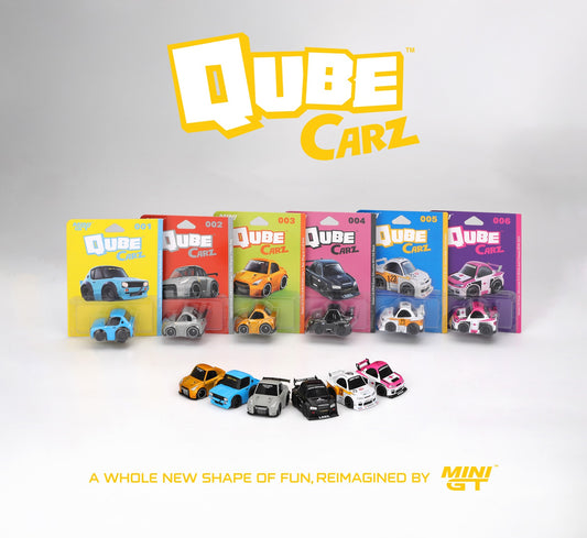 Set di 6 modellini QUBE Carz Series - Mini Gt