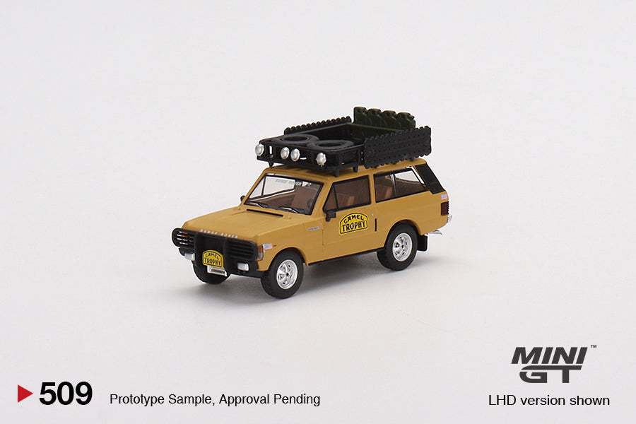 Range Rover 1982 Camel Trophy Papua New Guinea Team USA LHD - Mini GT - Scala 1/64 MGT00509