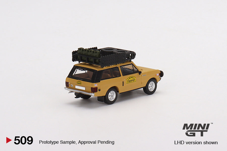 Range Rover 1982 Camel Trophy Papua New Guinea Team USA LHD - Mini GT - Scala 1/64 MGT00509