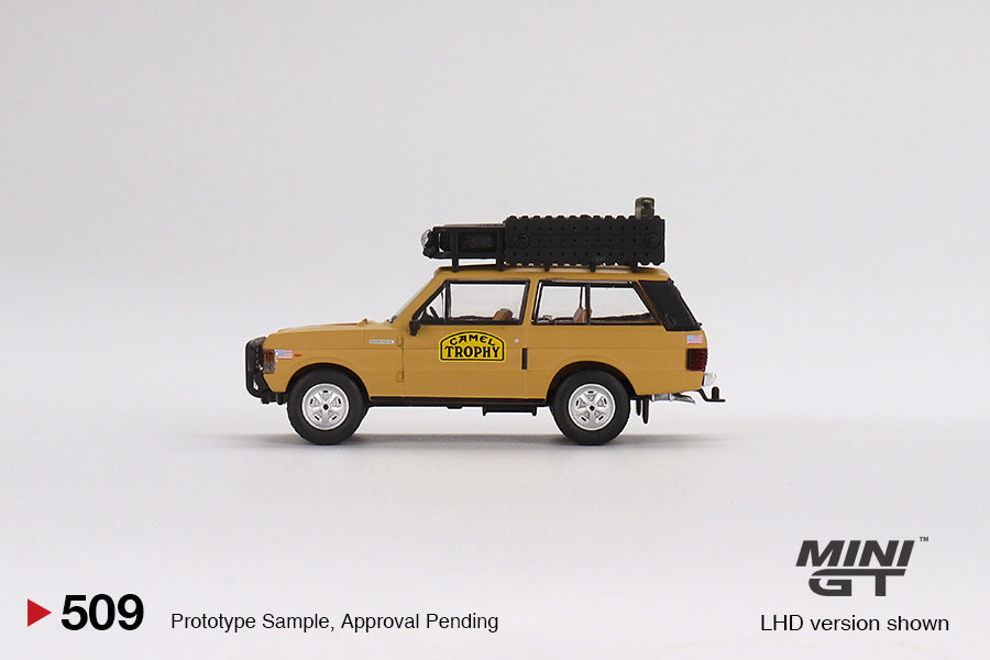 Range Rover 1982 Camel Trophy Papua New Guinea Team USA LHD - Mini GT - Scala 1/64 MGT00509