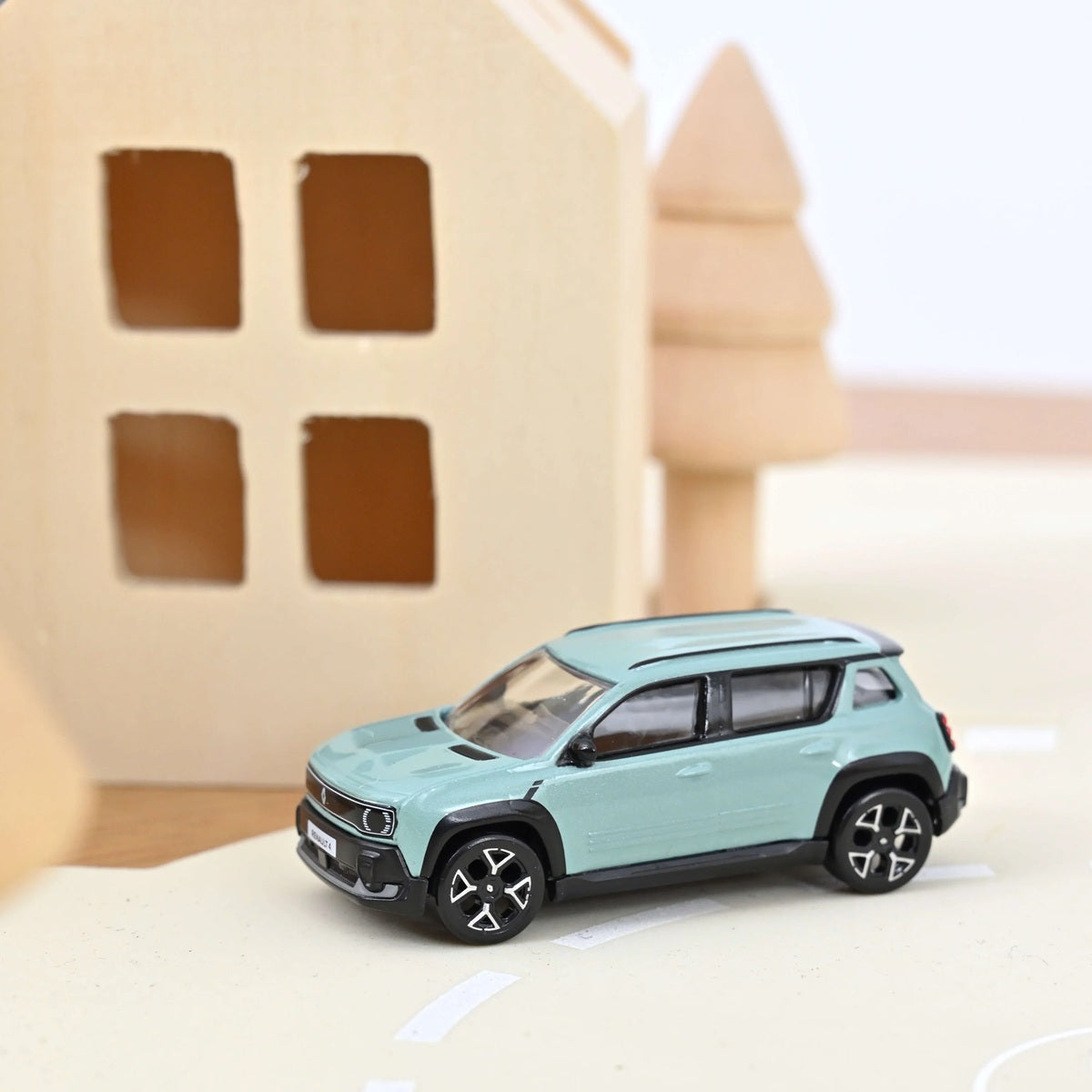 Renault 4 E-Tech Electric 2025 Green Hauts-de-France - Norev - Scala 1/64