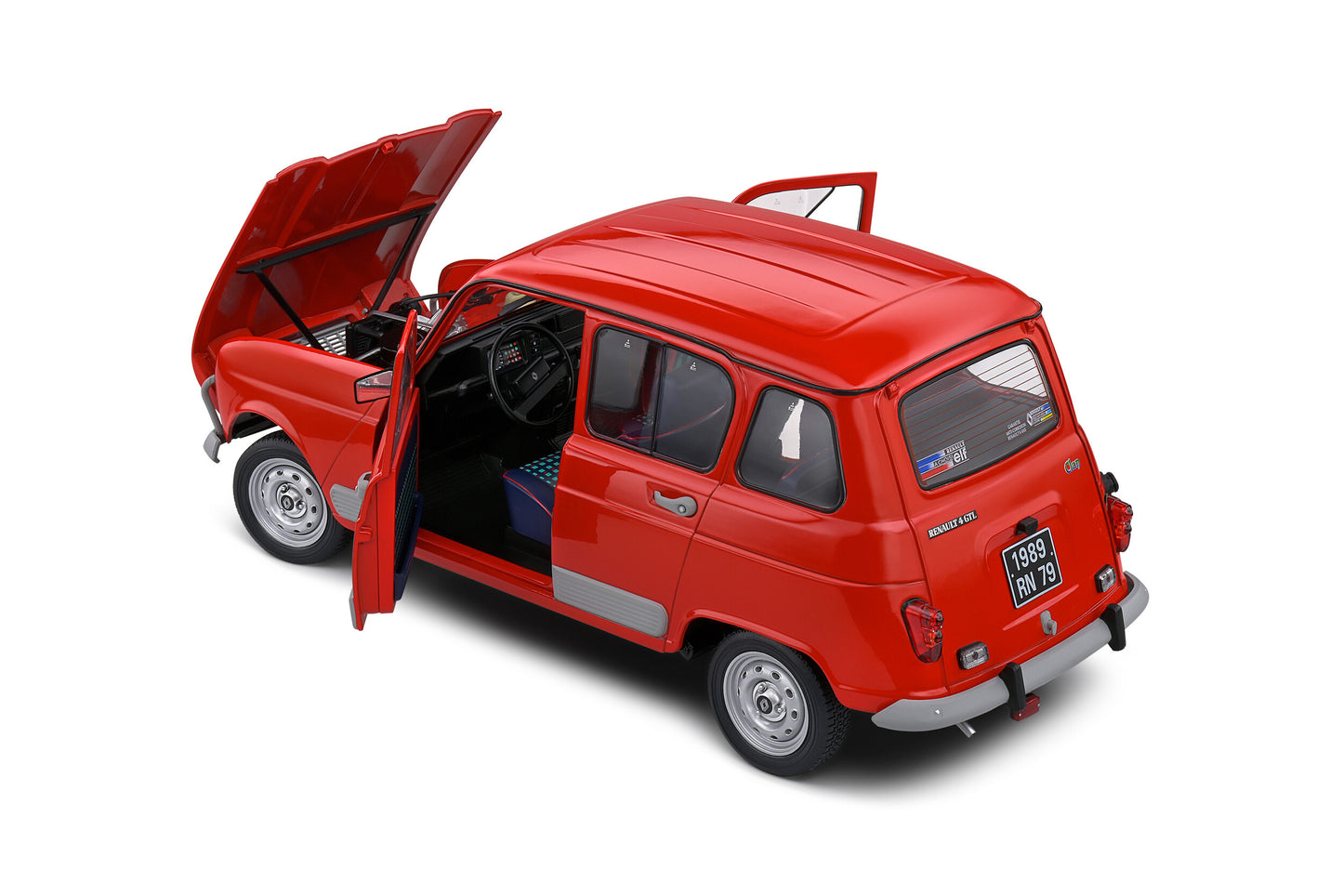 Renault 4 GTL 1982 Red - Solido - Scala 1/12