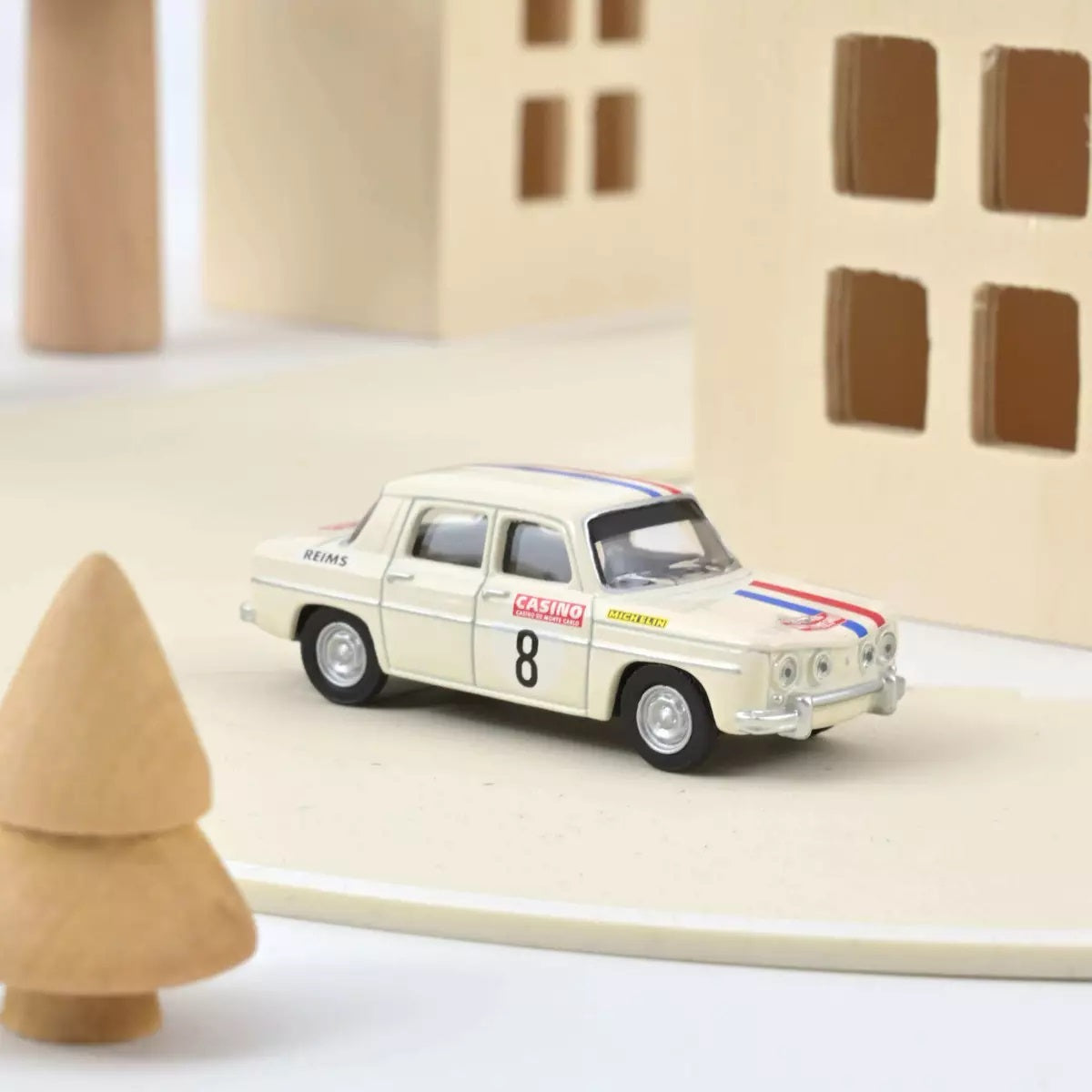 Renault 8 Gordini 2014 Historic Racing #8 - Norev - Scala 1/64 Circa