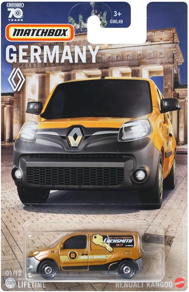 Renault Kangoo Lochsmith Germany - Matchbox - Scala 1/64 Circa