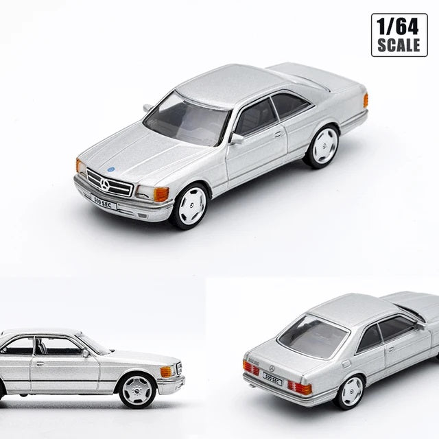 Mercedes - Benz 500 SEC Silver - DCT Die Cast Team - Scala 1/64