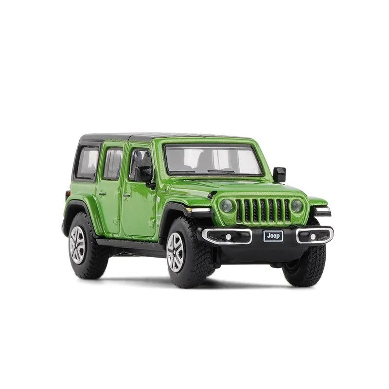 Jeep Wrangler Sahara 2019 Green - JKM - Scala 1/64