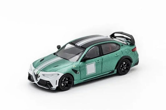 Alfa Romeo Giulia GTAm Verde - Equipo DCT Die Cast - Escala 1/64