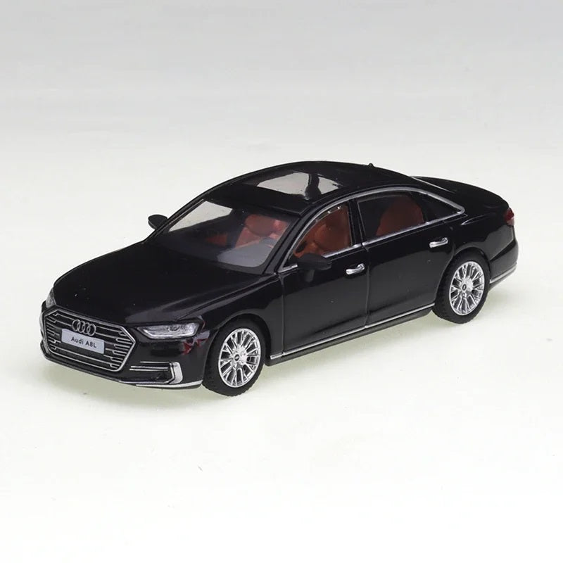 Audi A8 L 2021 Black - JKM - Scala 1/64