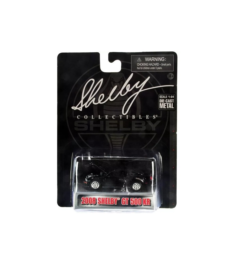 2008 Shelby GT 500 KR Black - Shelby Collectibles - Scala 1/64