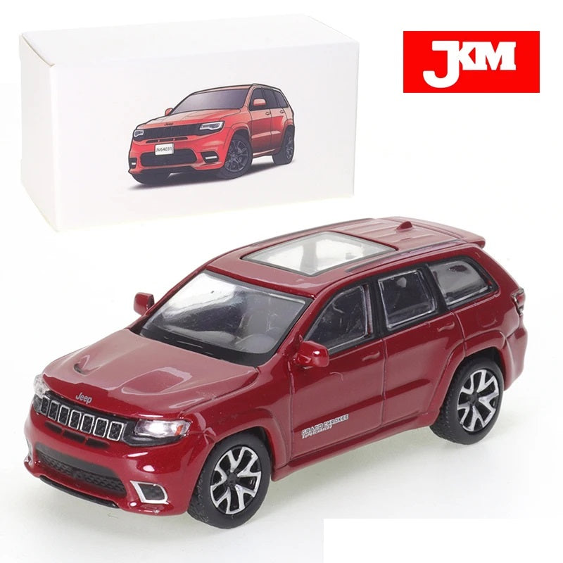 Jeep Grand Cherokee Red - JKM - Scala 1/64