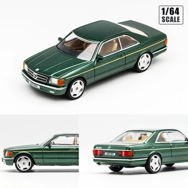 Mercedes - Benz 500 SEC Green - DCT Die Cast Team - Scala 1/64