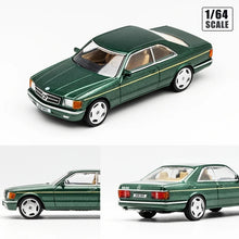 Load image into Gallery viewer, Mercedes - Benz 500 SEC Green - DCT Die Cast Team - Scala 1/64
