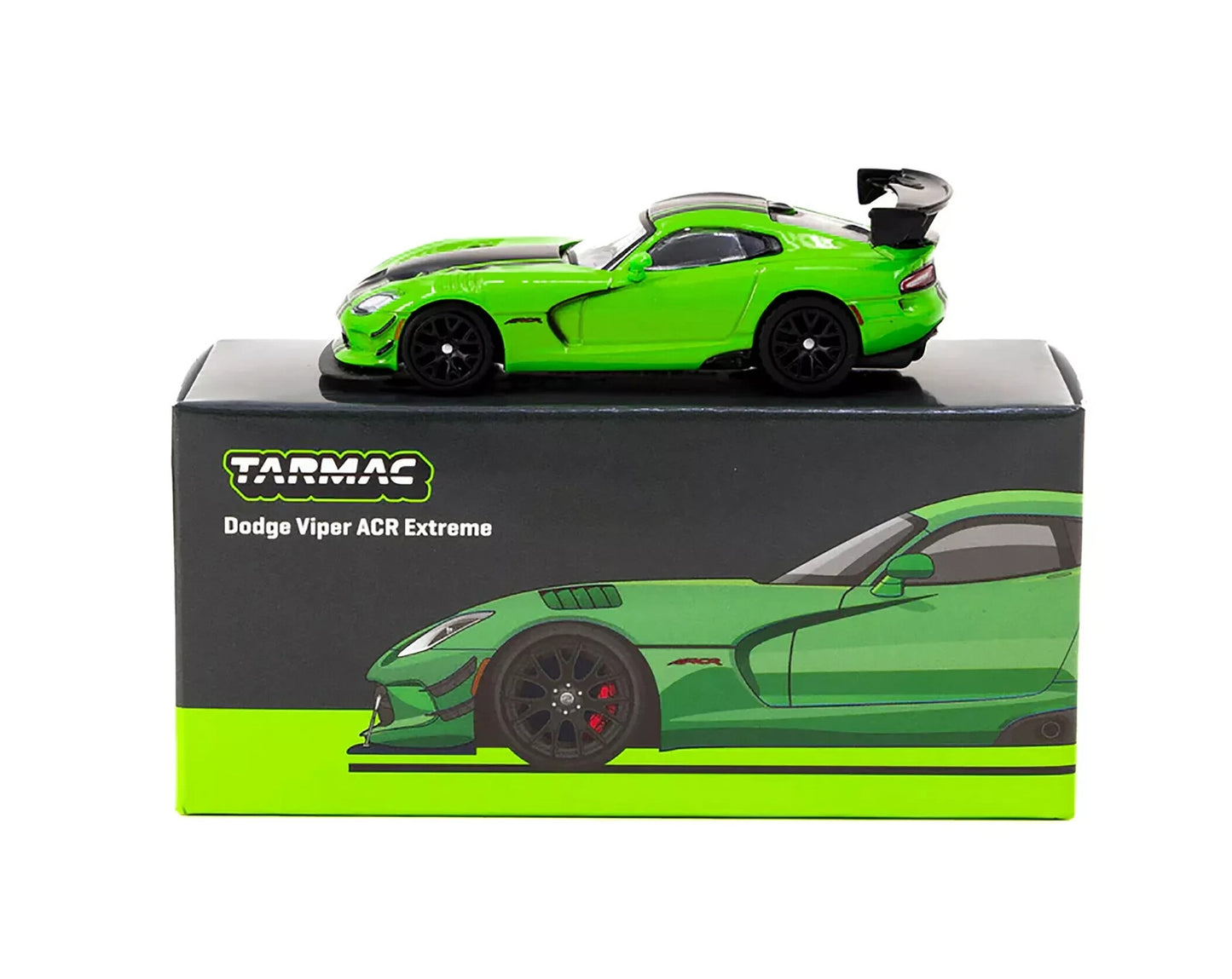 Dodge Viper ACR Extreme Green - Tarmac Works - MiJo Exclusives - GLOBAL64 - Scala 1/64 T64G-TL028-GR