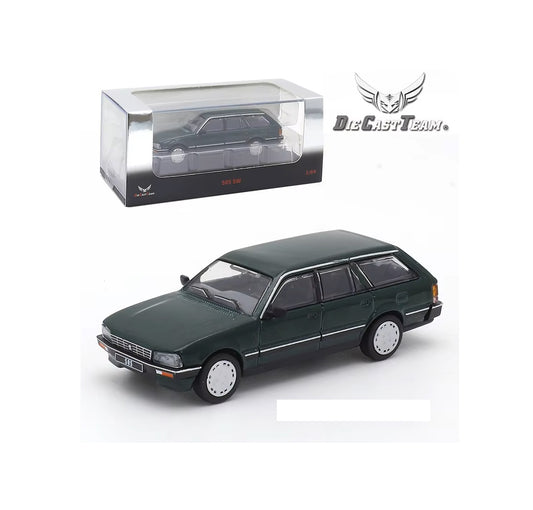 Peugeot 505 SW Green Metallic - DCT Die Cast Team - Scala 1/64