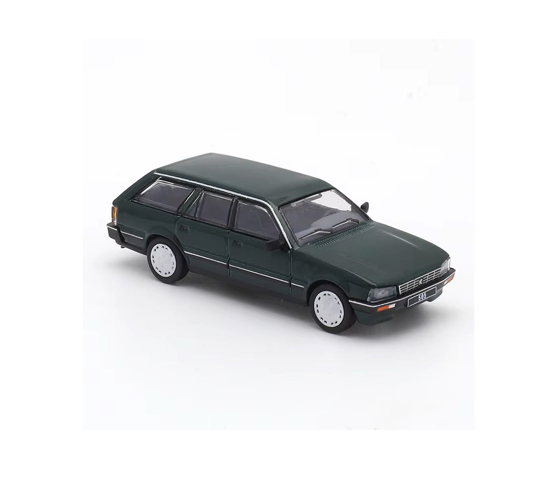 Peugeot 505 SW Green Metallic - DCT Die Cast Team - Scala 1/64