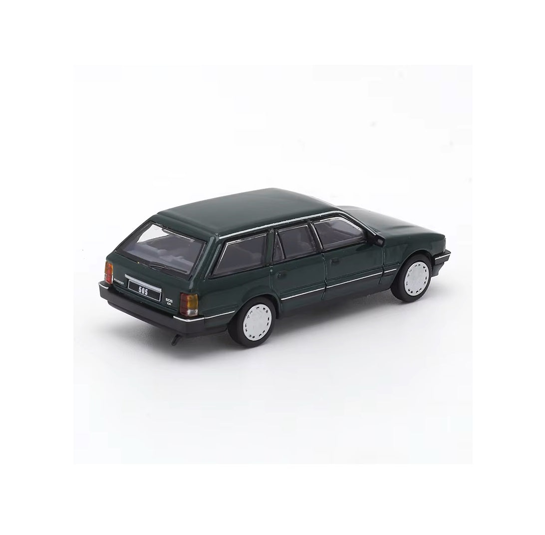 Peugeot 505 SW Green Metallic - DCT Die Cast Team - Scala 1/64