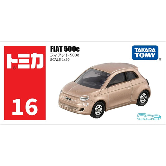 Fiat 500e - Takara Tomy Tomica - Scala 1/59