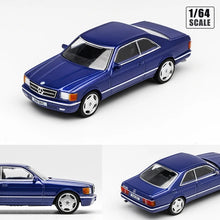 Load image into Gallery viewer, Mercedes - Benz 500 SEC Metallic Blue - DCT Die Cast Team - Scala 1/64
