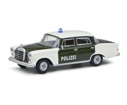 Mercedes-Benz 200 (W110) Polizei - Schuco - Scala 1/64 452027800