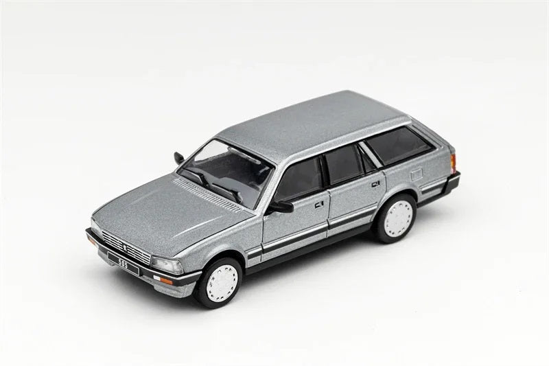 Peugeot 505 SW Metallic Grey - DCT Die Cast Team - Scala 1/64